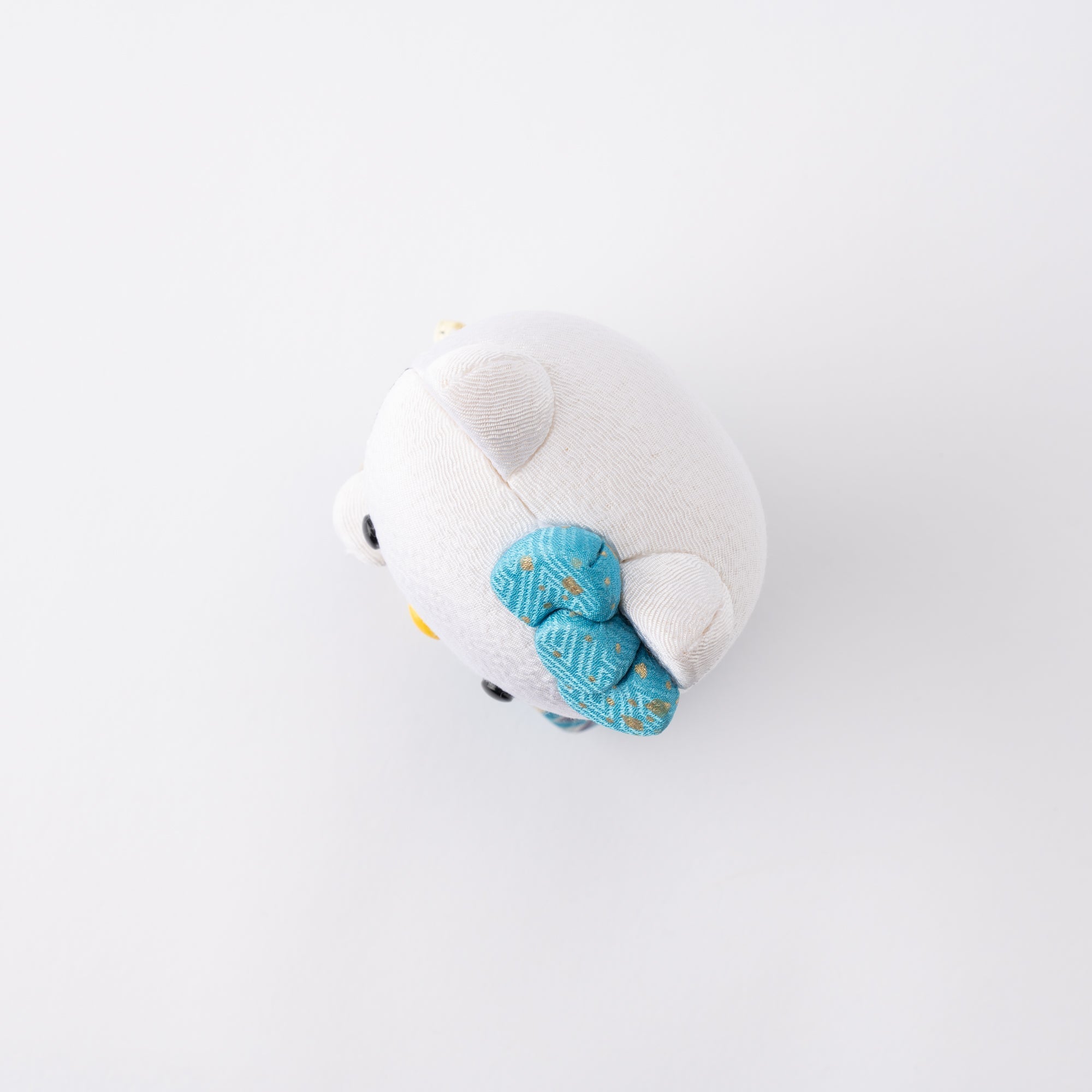 Kakinuma Ningyo Hello Kitty Edo Kimekomi Doll Lucky Cat - Blue - MUSUBI KILN - Quality Japanese Tableware and Gift