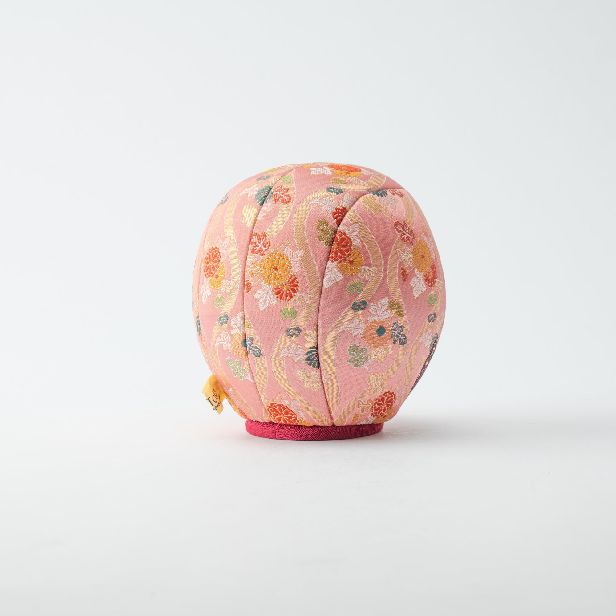 Kakinuma Ningyo Pink Edo Kimekomi Doll Daruma - MUSUBI KILN - Quality Japanese Tableware and Gift