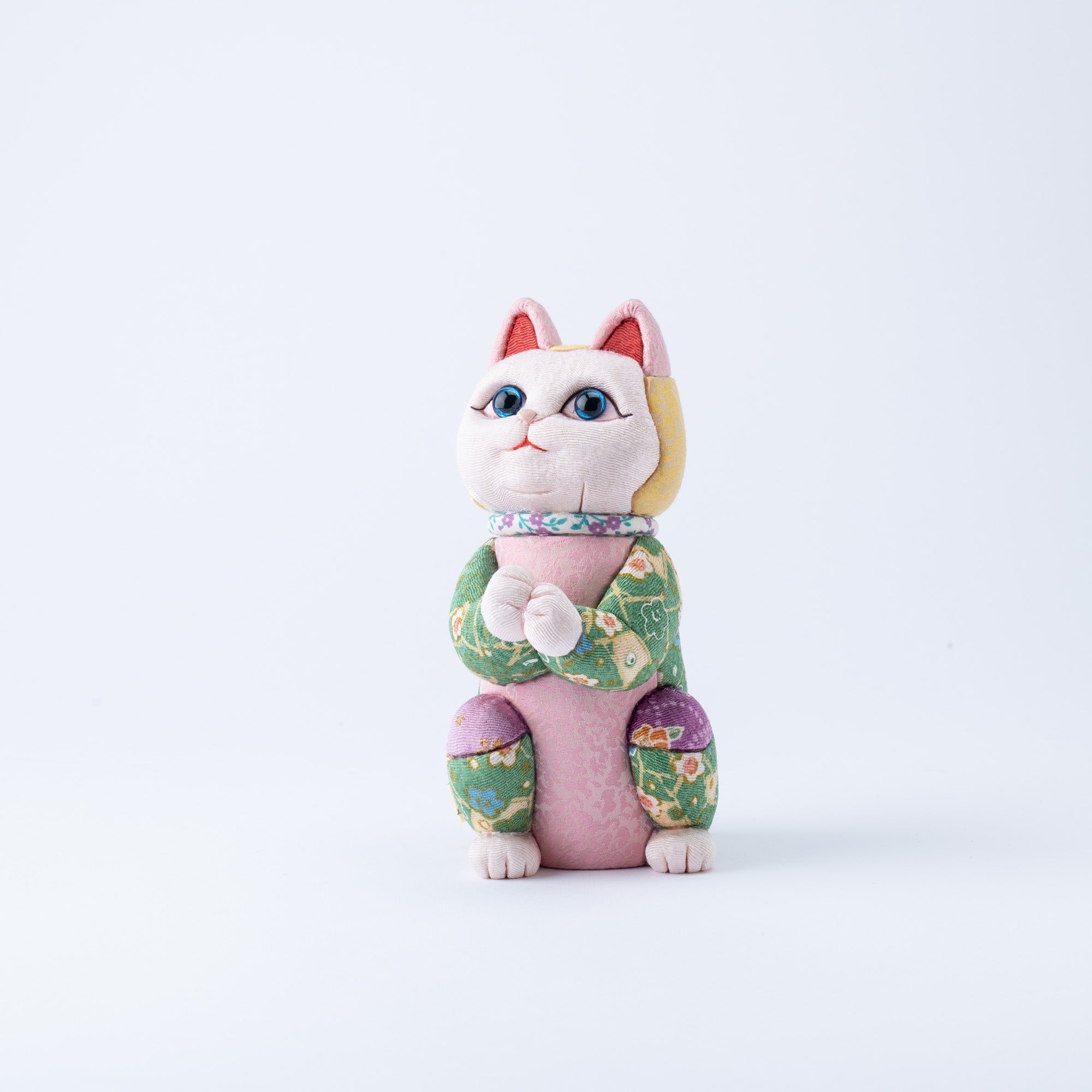 Kakinuma Ningyo Various Colors Wish Upon a Star Edo Kimekomi Doll Lucky Cats - MUSUBI KILN - Quality Japanese Tableware and Gift