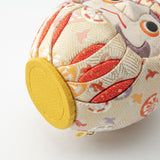 Kakinuma Ningyo White Edo Kimekomi Doll Daruma - MUSUBI KILN - Quality Japanese Tableware and Gift