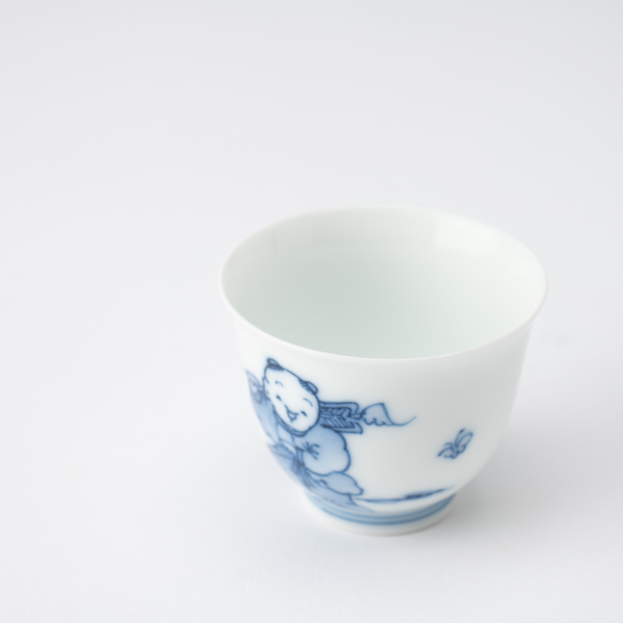 Kakusho Kiln Karako Mikawachi Ware Japanese Teacup - MUSUBI KILN - Quality Japanese Tableware and Gift