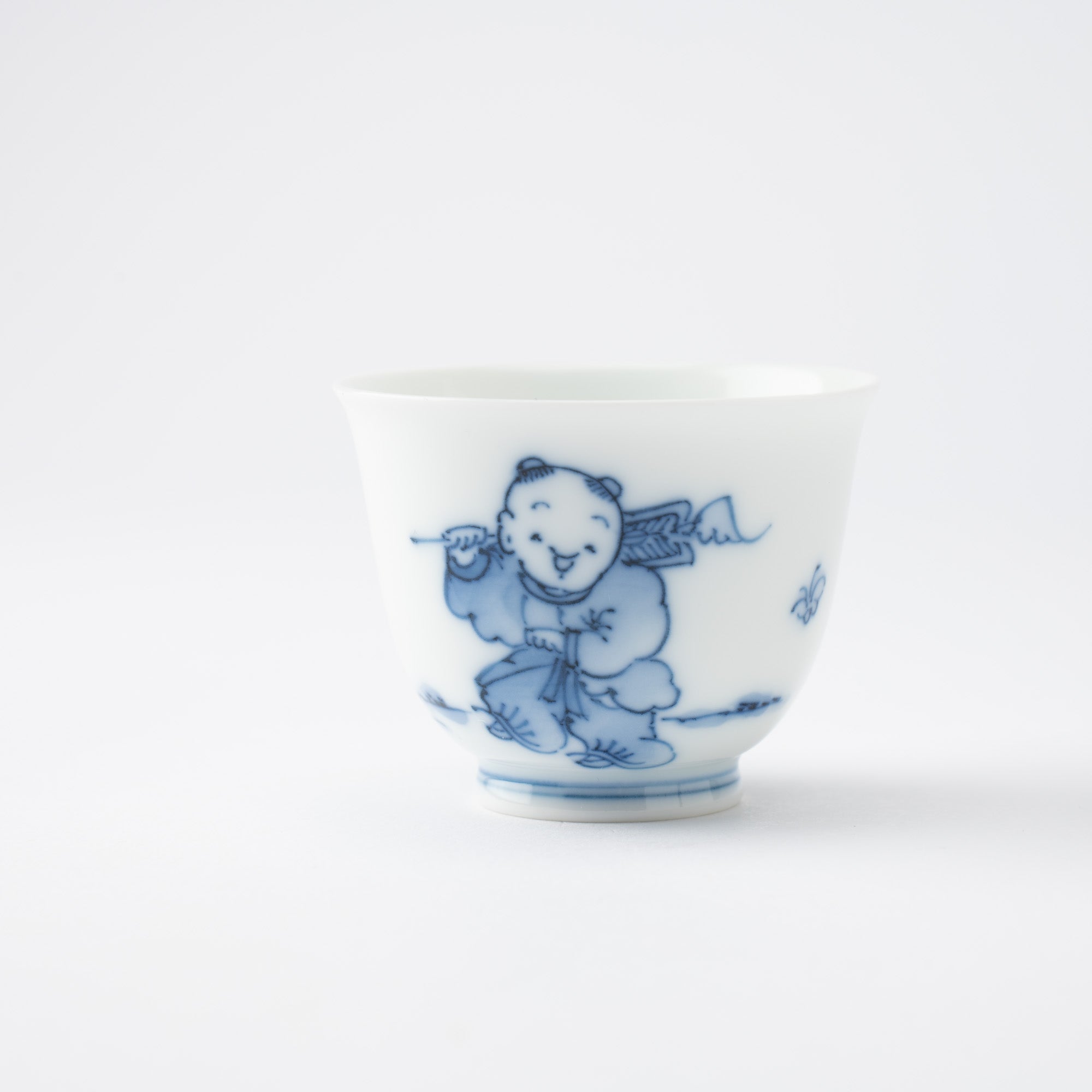 Kakusho Kiln Karako Mikawachi Ware Japanese Teacup - MUSUBI KILN - Quality Japanese Tableware and Gift