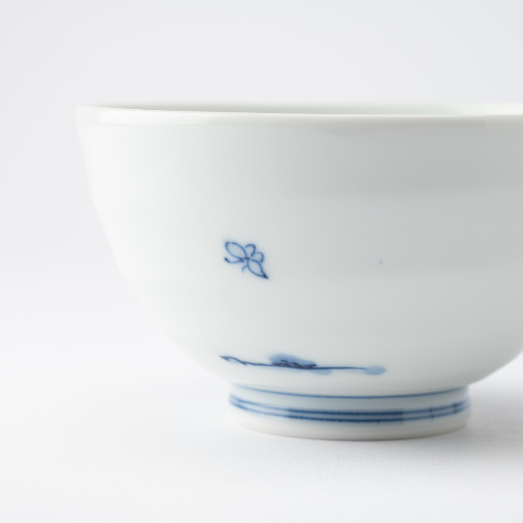 Kakusho Kiln Karako Mikawachi Ware Rice Bowl - MUSUBI KILN - Quality Japanese Tableware and Gift