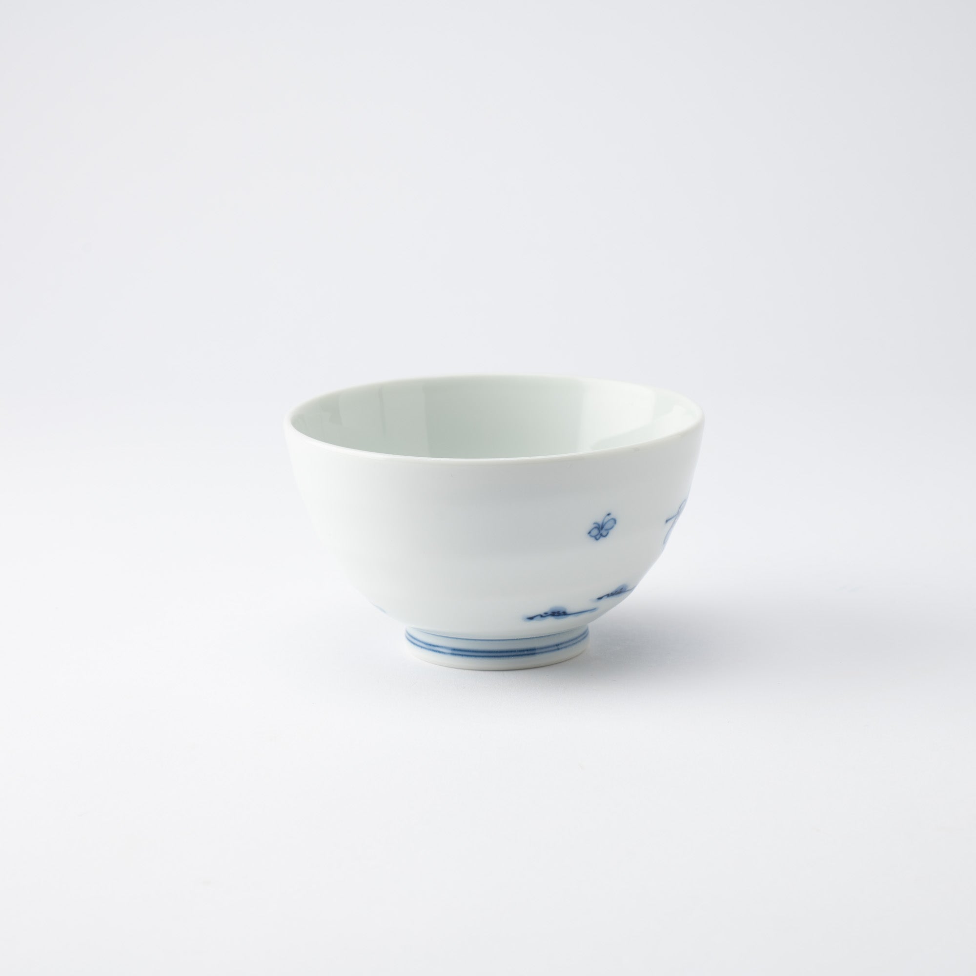 Kakusho Kiln Karako Mikawachi Ware Rice Bowl - MUSUBI KILN - Quality Japanese Tableware and Gift