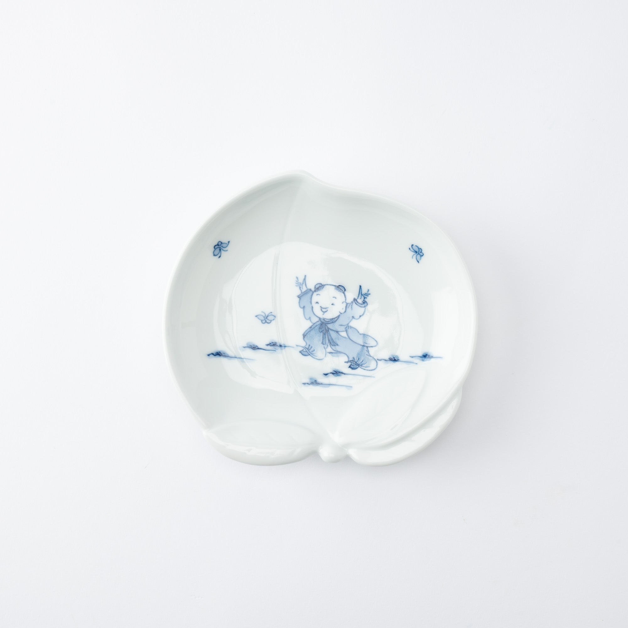 Kakusho Kiln Karako Mikawachi Ware Small Plate 5in - MUSUBI KILN - Quality Japanese Tableware and Gift