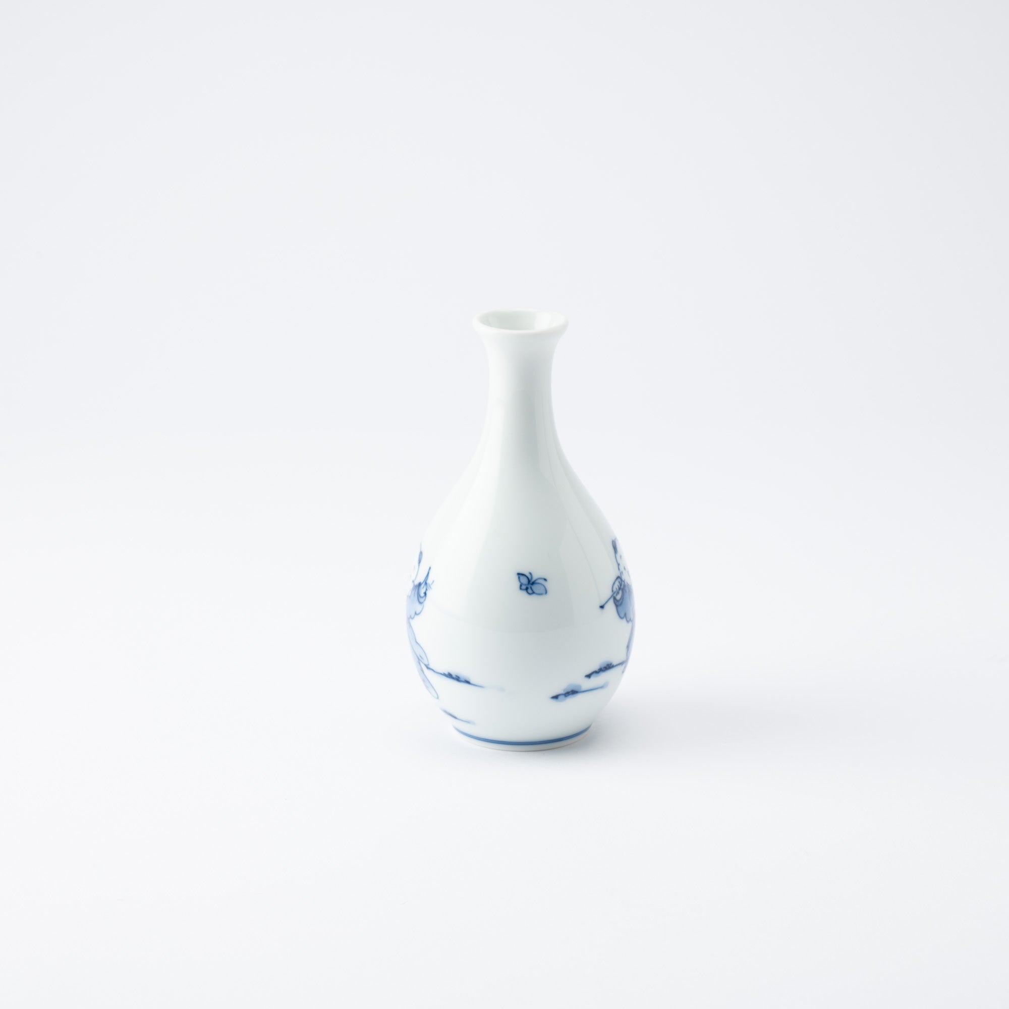 Kakusho Kiln Karako Mikawachi Ware Tokkuri Sake Carafe - MUSUBI KILN - Quality Japanese Tableware and Gift