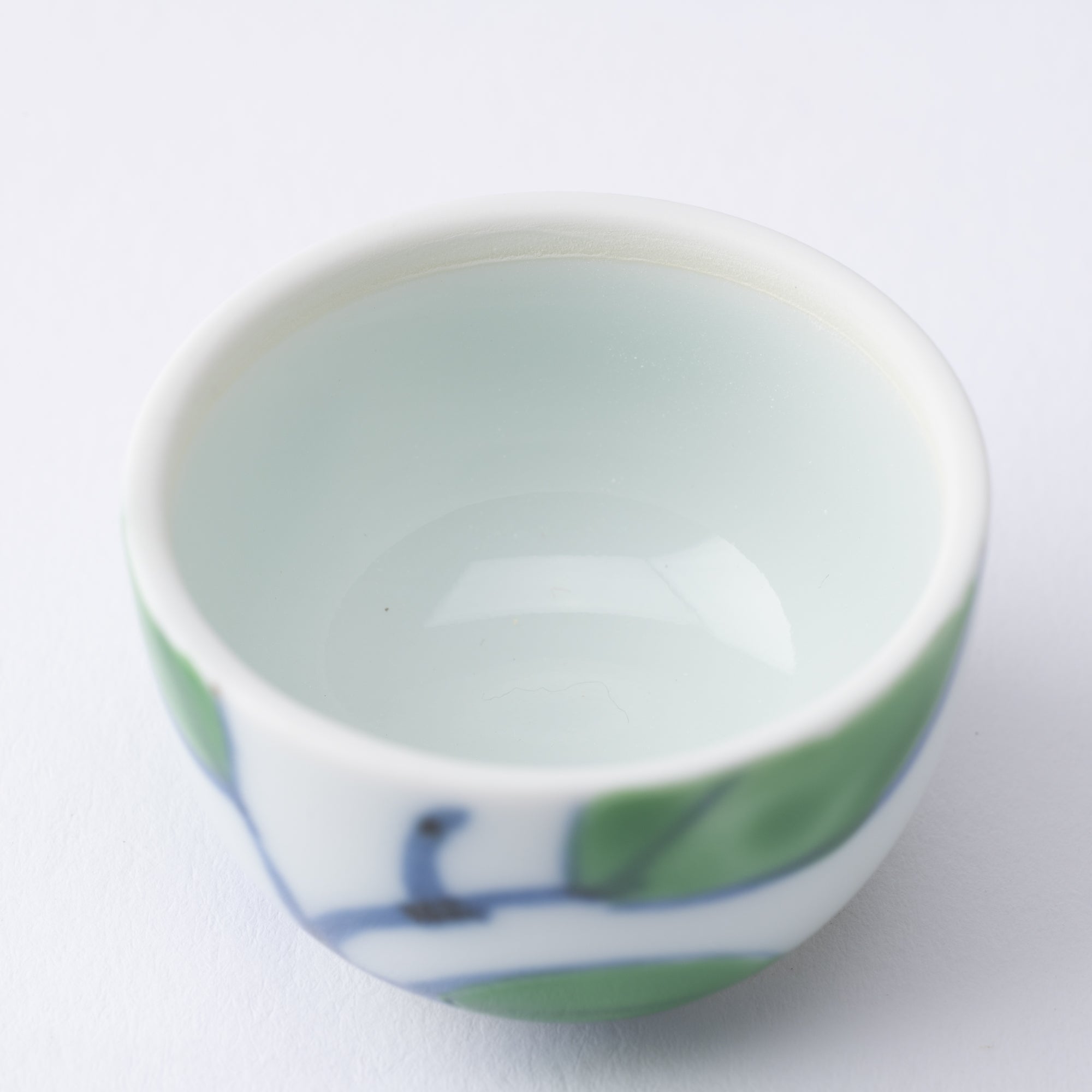 Keizan Kiln Camellia Arita Small Box - MUSUBI KILN - Quality Japanese Tableware and Gift