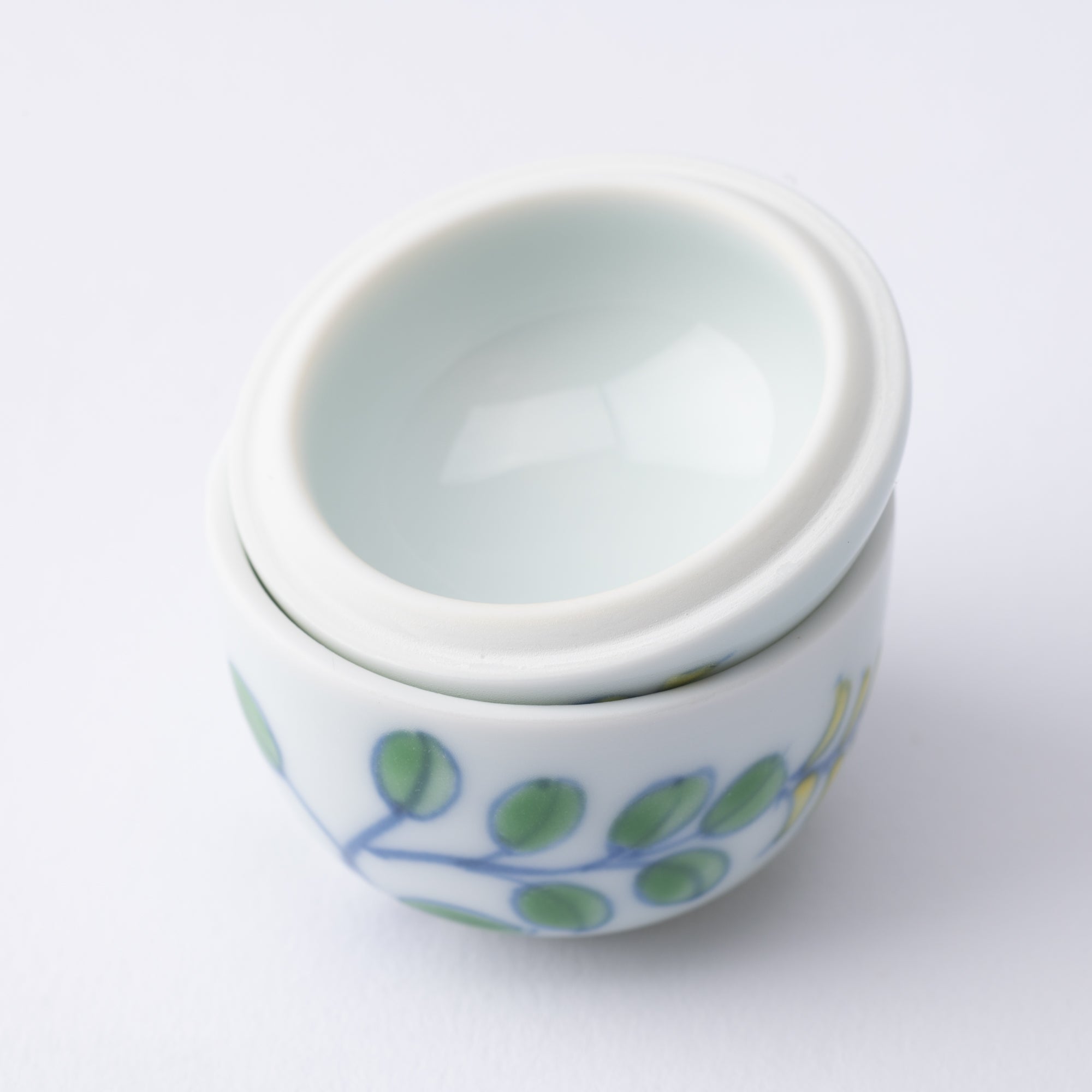 Keizan Kiln Dianthus Arita Small Box - MUSUBI KILN - Quality Japanese Tableware and Gift