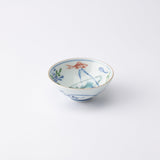 Keizan Kiln Twin Shrimp Arita Sakazuki Sake Cup - MUSUBI KILN - Quality Japanese Tableware and Gift