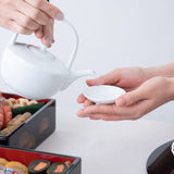 Keizan Kiln White Porcelain "Toso" Arita Sake Set - MUSUBI KILN - Quality Japanese Tableware and Gift