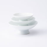 Keizan Kiln White Porcelain "Toso" Arita Sake Set - MUSUBI KILN - Quality Japanese Tableware and Gift