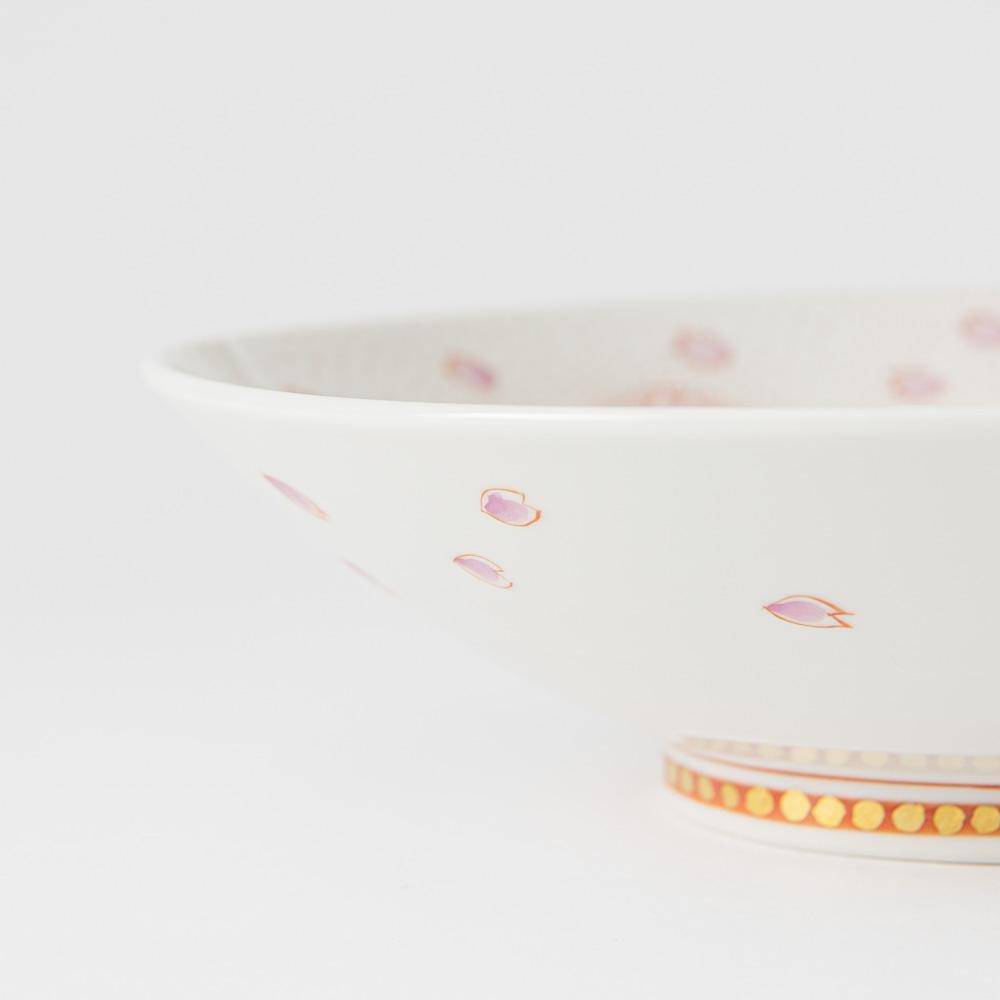 Kinrande Sakura Kutani Bowl - MUSUBI KILN - Quality Japanese Tableware and Gift