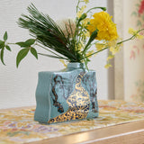 Kinsai Korinbai Kutani Japanese Flower Vase - MUSUBI KILN - Quality Japanese Tableware and Gift