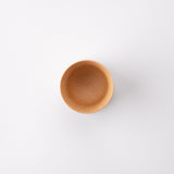 Kisen Bamboo Short Silver Takaoka Copperware Guinomi Sake Cup - MUSUBI KILN - Quality Japanese Tableware and Gift