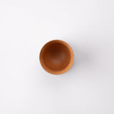 Kisen Bamboo Short Turquoise Takaoka Copperware Guinomi Sake Cup - MUSUBI KILN - Quality Japanese Tableware and Gift