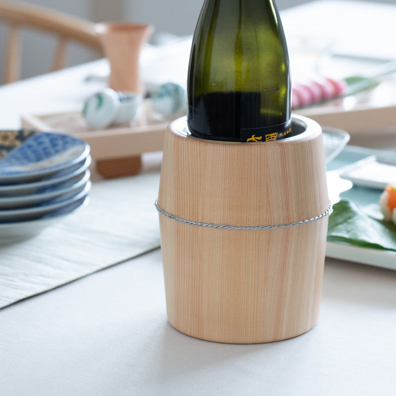 Kisen HIMURO Takaoka Copperware Thermal Sake Cooler - MUSUBI KILN - Quality Japanese Tableware and Gift