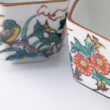 Ko - Kutani Birds and Flowers Kutani Sake Set - MUSUBI KILN - Quality Japanese Tableware and Gift