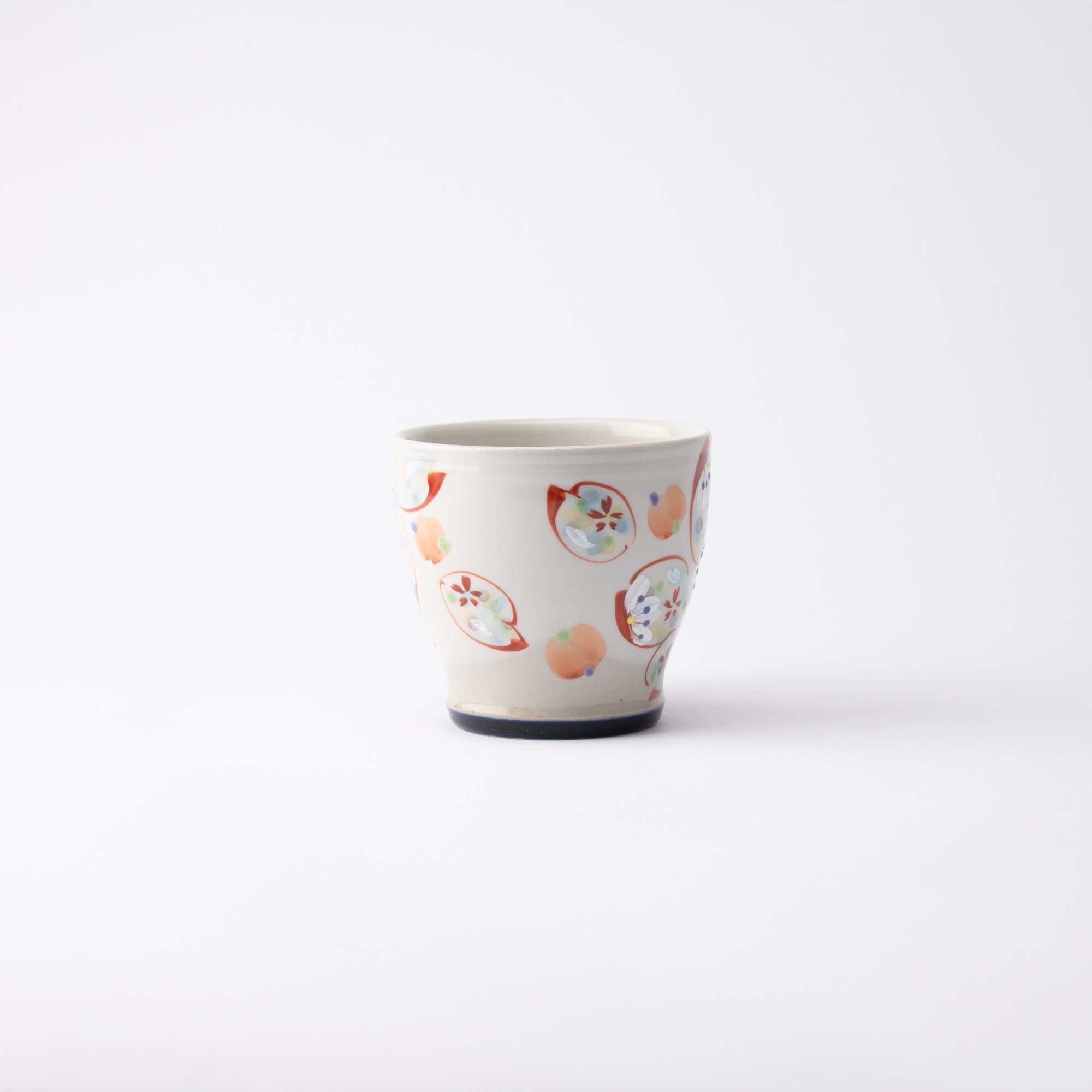 Kokuzou Kiln Flowery Thoughts Kutani Mug - MUSUBI KILN - Quality Japanese Tableware and Gift