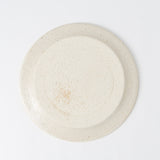 Kokuzou Kiln Sakura Green Kutani Round Plate 9.8in - MUSUBI KILN - Quality Japanese Tableware and Gift