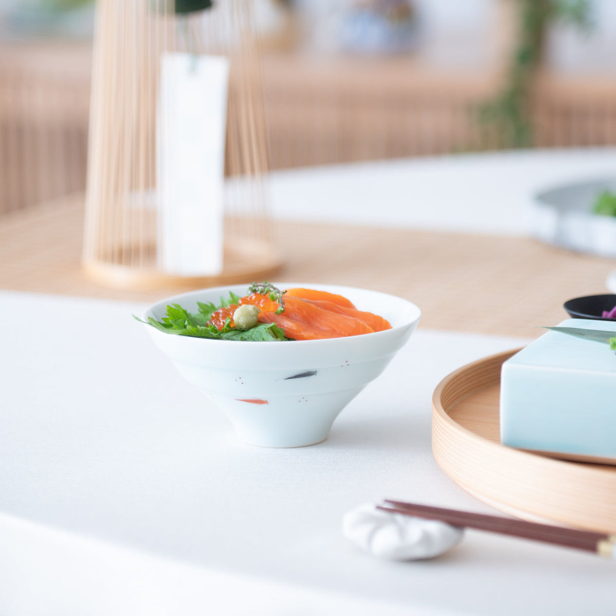 Imari Nabeshima Ware Medaka Rice Fish Japanese Rice Bowl – Japanese ...