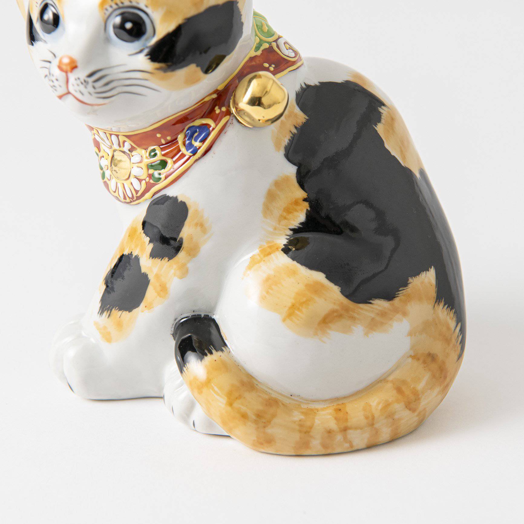 Kutani Lucky Cat - Maneki Neko B - MUSUBI KILN - Quality Japanese Tableware and Gift