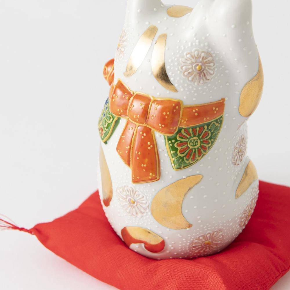 Kutani Lucky Cat - Maneki Neko I - MUSUBI KILN - Quality Japanese Tableware and Gift