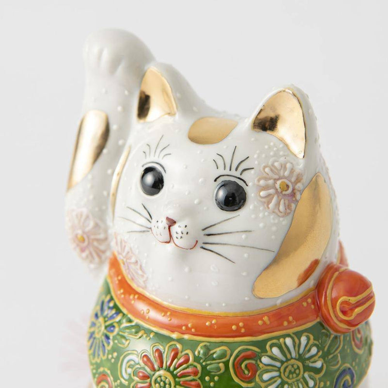 Kutani Lucky Cat - Maneki Neko I - MUSUBI KILN - Quality Japanese Tableware and Gift