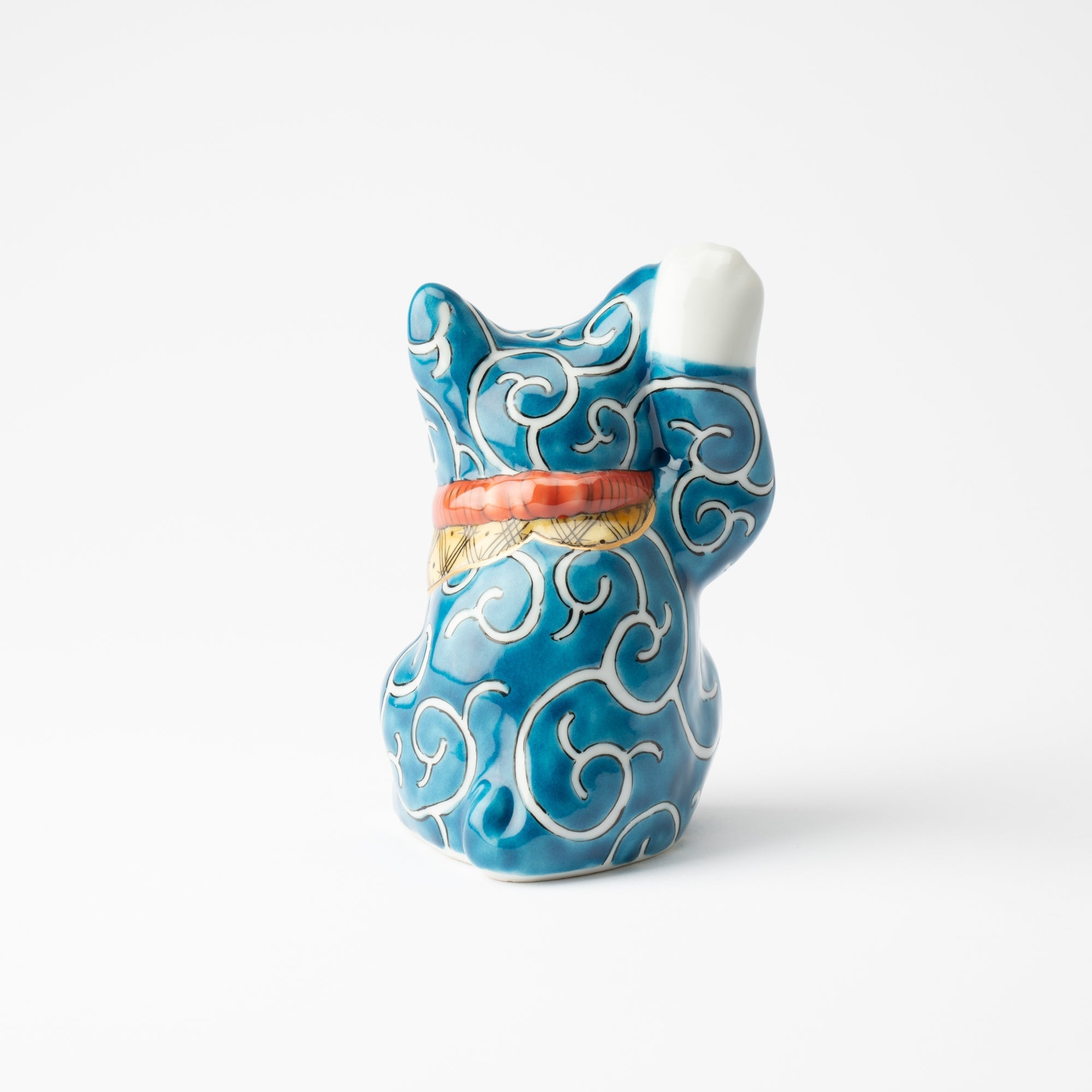 Kutani Lucky Cat - Maneki Neko P - MUSUBI KILN - Quality Japanese Tableware and Gift