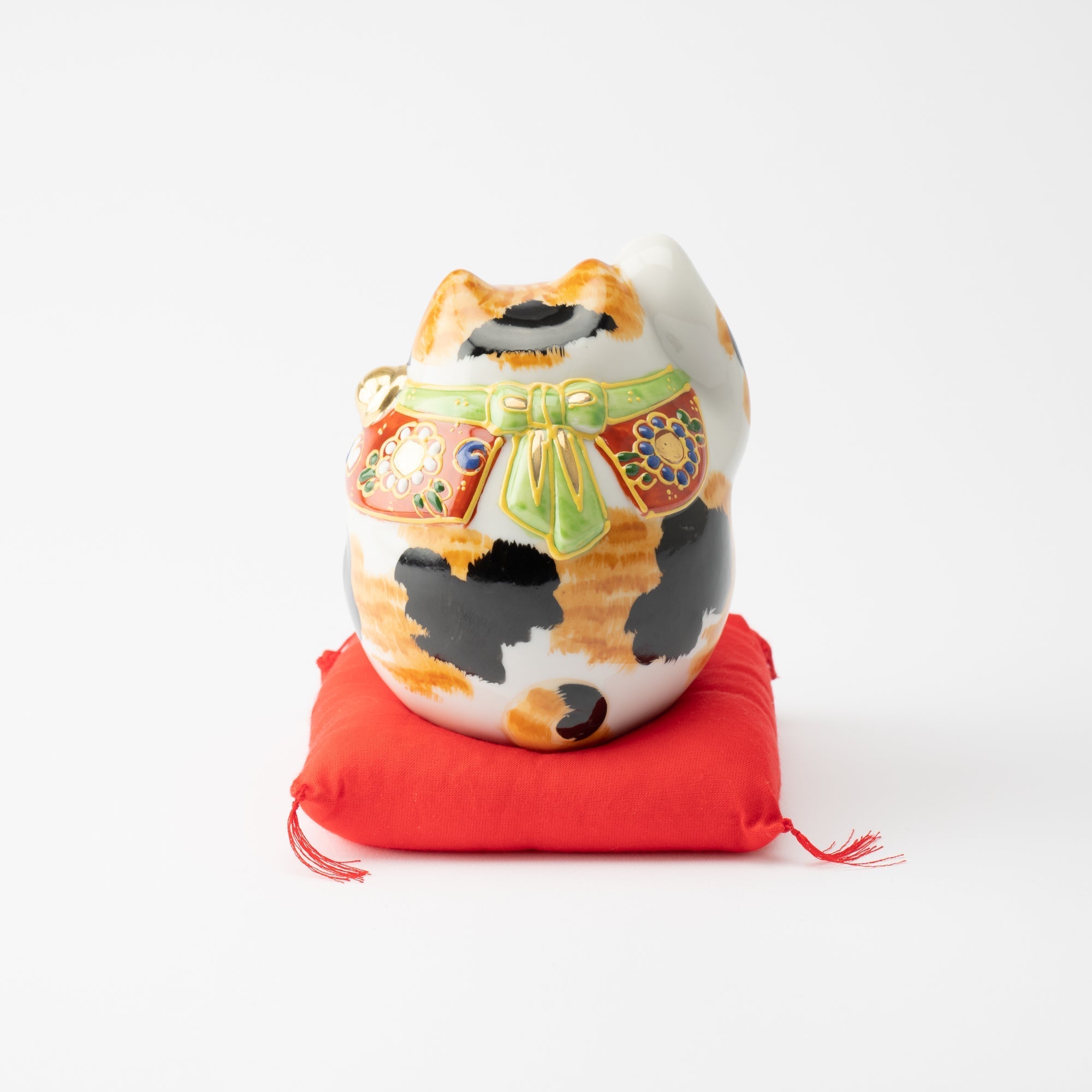 Kutani Lucky Cat - Maneki Neko V - MUSUBI KILN - Quality Japanese Tableware and Gift