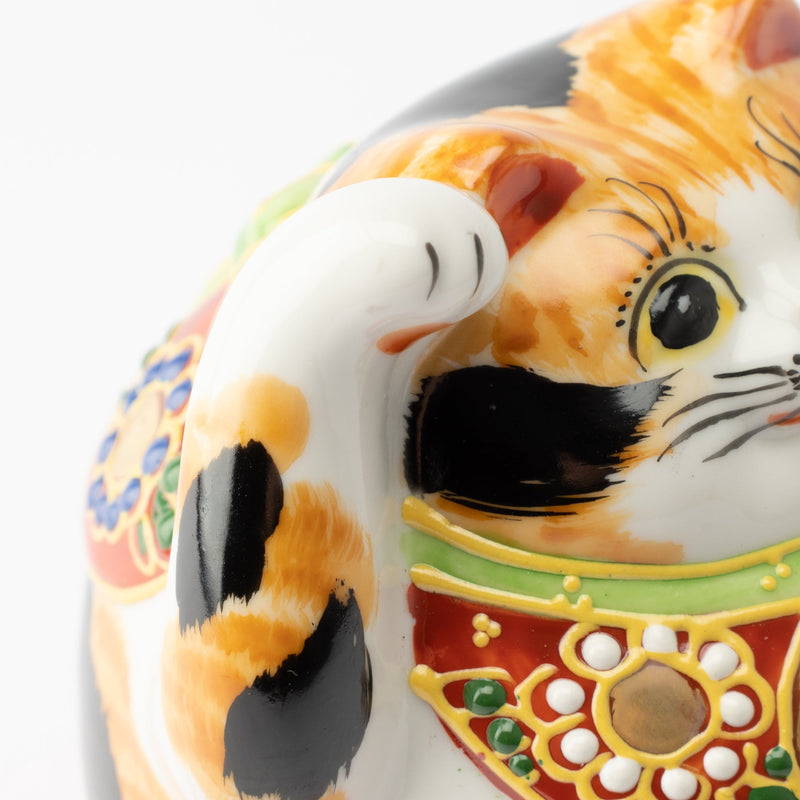 Kutani Lucky Cat - Maneki Neko V - MUSUBI KILN - Quality Japanese Tableware and Gift