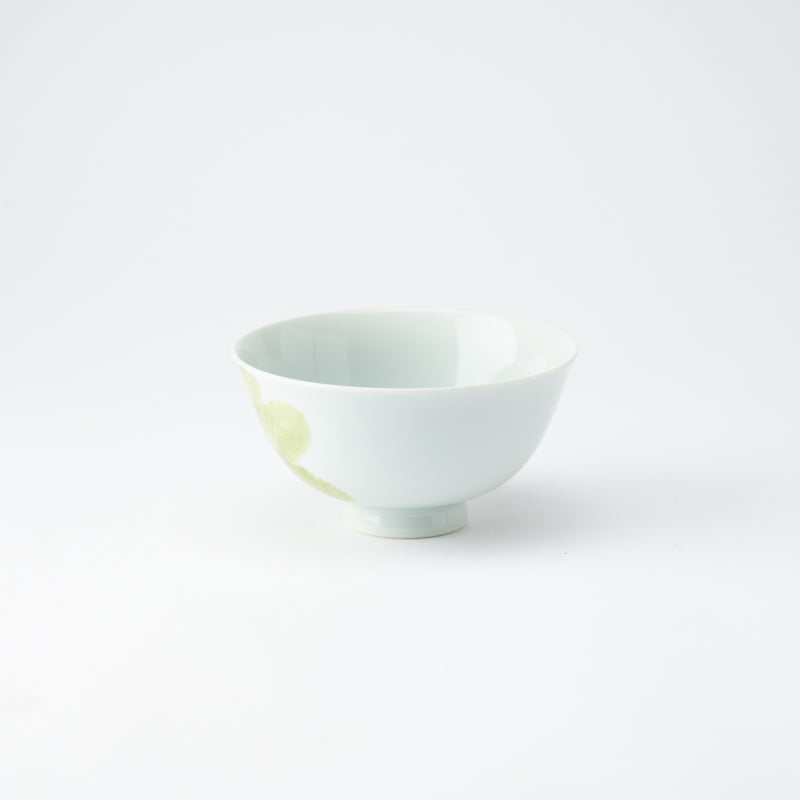 Higashi Kiln Light Fleur Tobe Rice Bowl