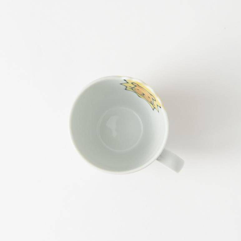 Lion Hasami Wave Mug - MUSUBI KILN - Quality Japanese Tableware and Gift