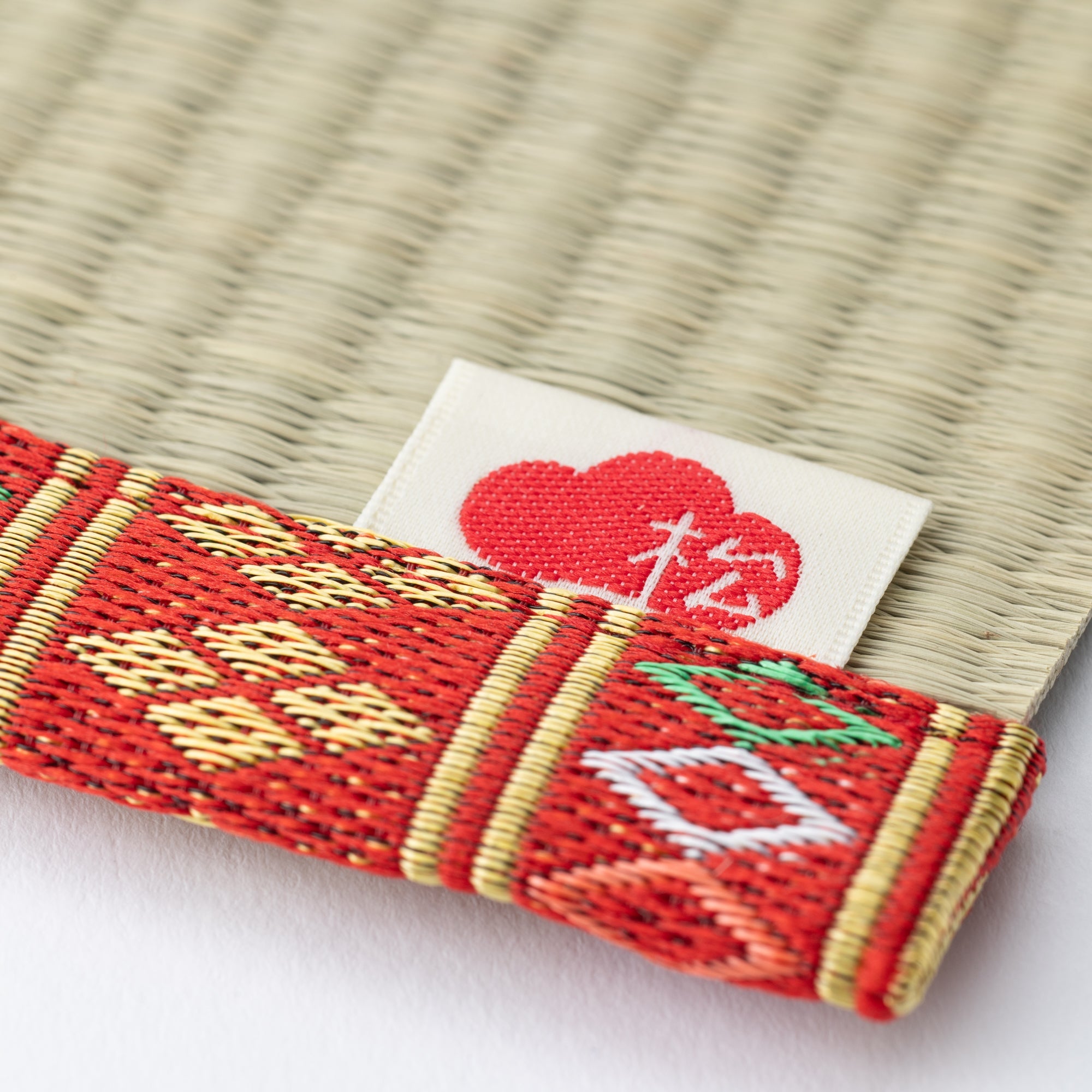 Matsuba Tatami Igusa Japanese Rush Coaster - MUSUBI KILN - Quality Japanese Tableware and Gift