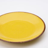 MERU Flamenco Modern Mino Ware Plate 6.7in - MUSUBI KILN - Quality Japanese Tableware and Gift