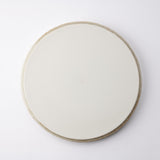 MERU Grains Luka Mino Ware Round Plate 9.6in - MUSUBI KILN - Quality Japanese Tableware and Gift