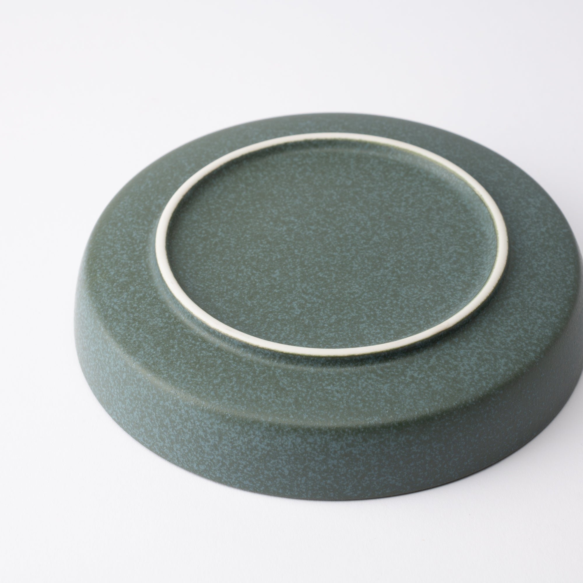 MERU Jade Spume Mino Ware Round Plate 6.5in - MUSUBI KILN - Quality Japanese Tableware and Gift