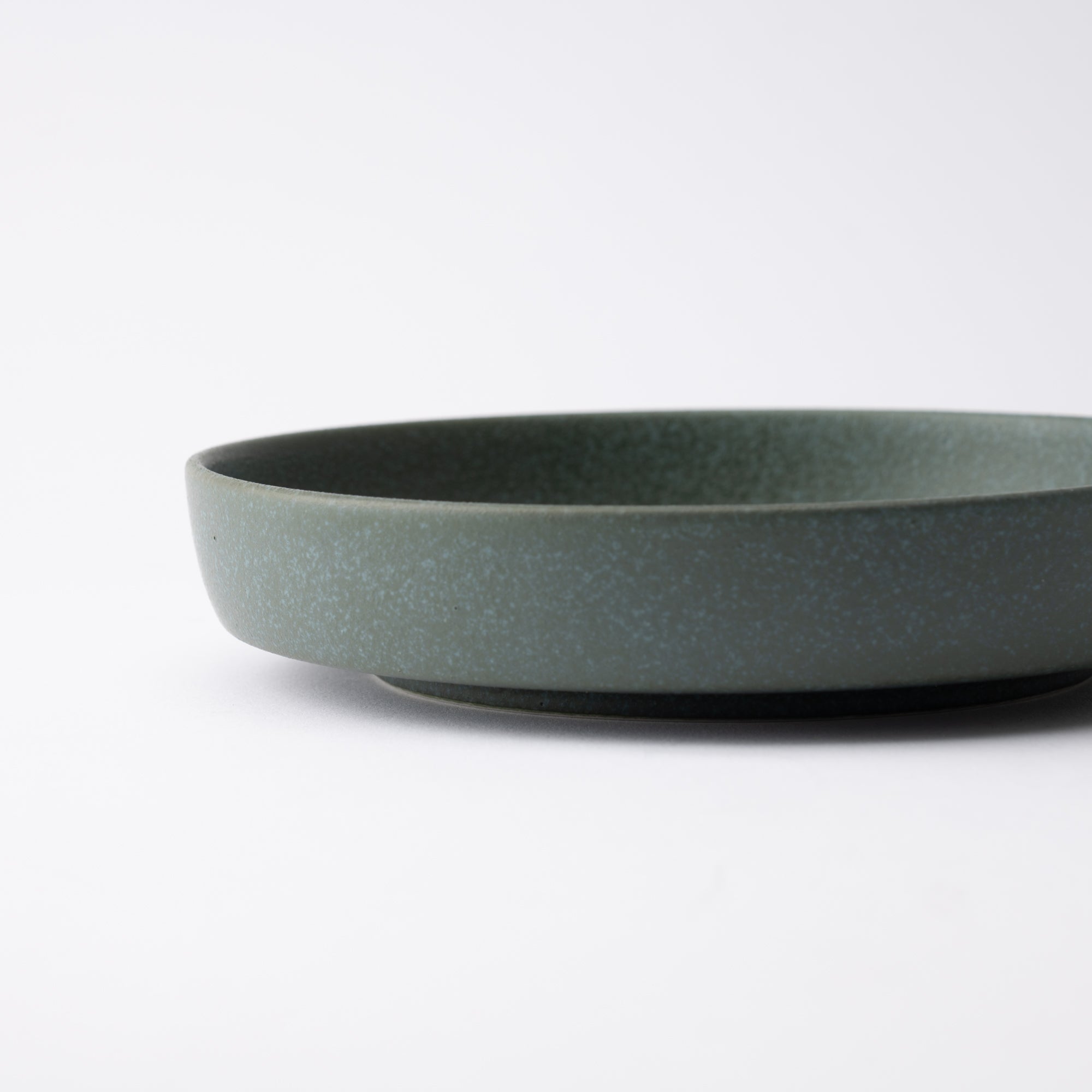 MERU Jade Spume Mino Ware Round Plate 6.5in - MUSUBI KILN - Quality Japanese Tableware and Gift