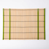 Miyabitake Reversible Japanese Bamboo Placemat - MUSUBI KILN - Quality Japanese Tableware and Gift