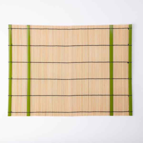 Miyabitake Reversible Japanese Bamboo Placemat - MUSUBI KILN - Quality Japanese Tableware and Gift