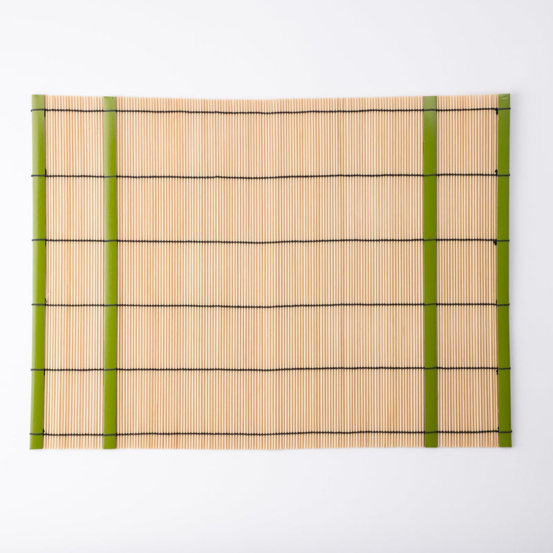 Miyabitake Reversible Japanese Bamboo Placemat - MUSUBI KILN - Quality Japanese Tableware and Gift