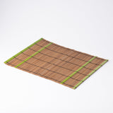 Miyabitake Reversible Japanese Bamboo Placemat - MUSUBI KILN - Quality Japanese Tableware and Gift