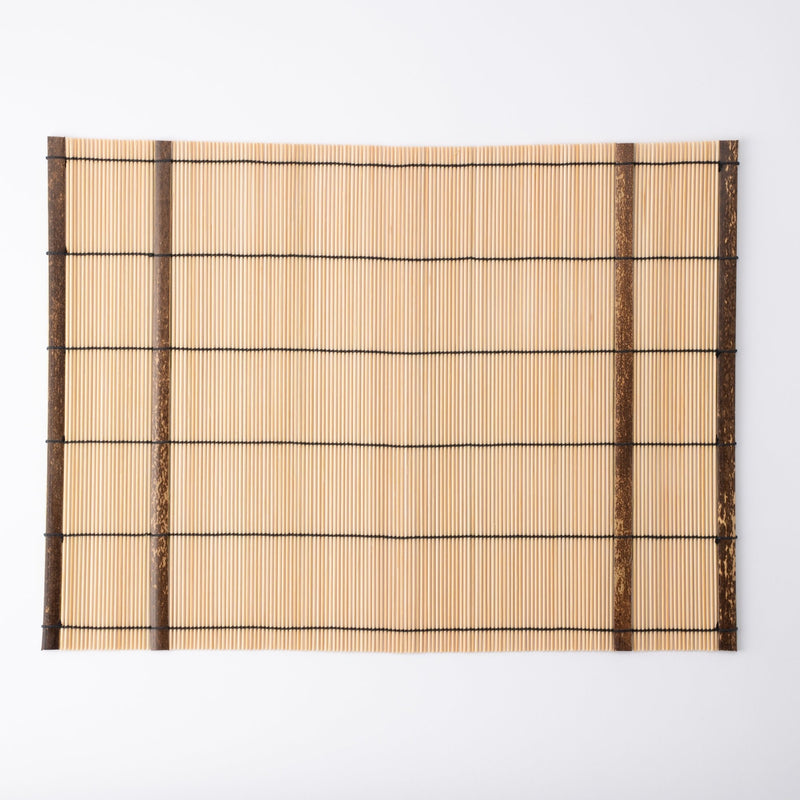 Miyabitake Reversible Japanese Bamboo Placemat - MUSUBI KILN - Quality Japanese Tableware and Gift