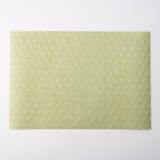 Morisa Green Hemp Leaf Tosa Washi Paper Place Mat (5 sheets) - MUSUBI KILN - Quality Japanese Tableware and Gift