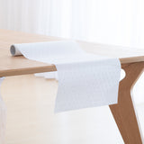 Morisa White Hemp Leaf Tosa Washi Paper Table Runner - MUSUBI KILN - Quality Japanese Tableware and Gift