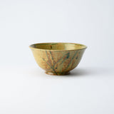 Musashi Kiln Brown Water Plant Mino Ware Ramen Bowl M - MUSUBI KILN - Quality Japanese Tableware and Gift