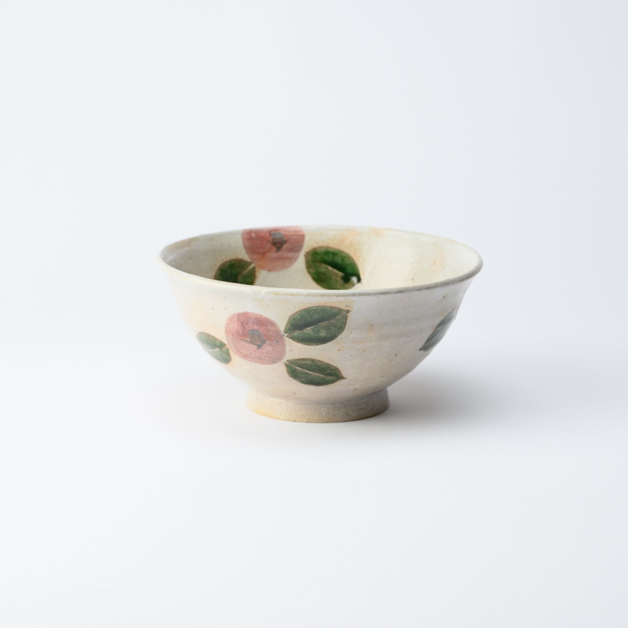 Musashi Kiln Camellia Mino Ware Ramen Bowl M - MUSUBI KILN - Quality Japanese Tableware and Gift