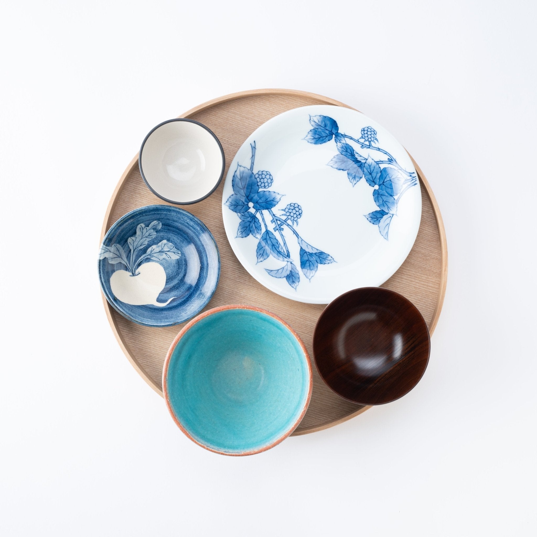 Musubi Mono Graceful Garden Dinnerware Set - MUSUBI KILN - Quality Japanese Tableware and Gift