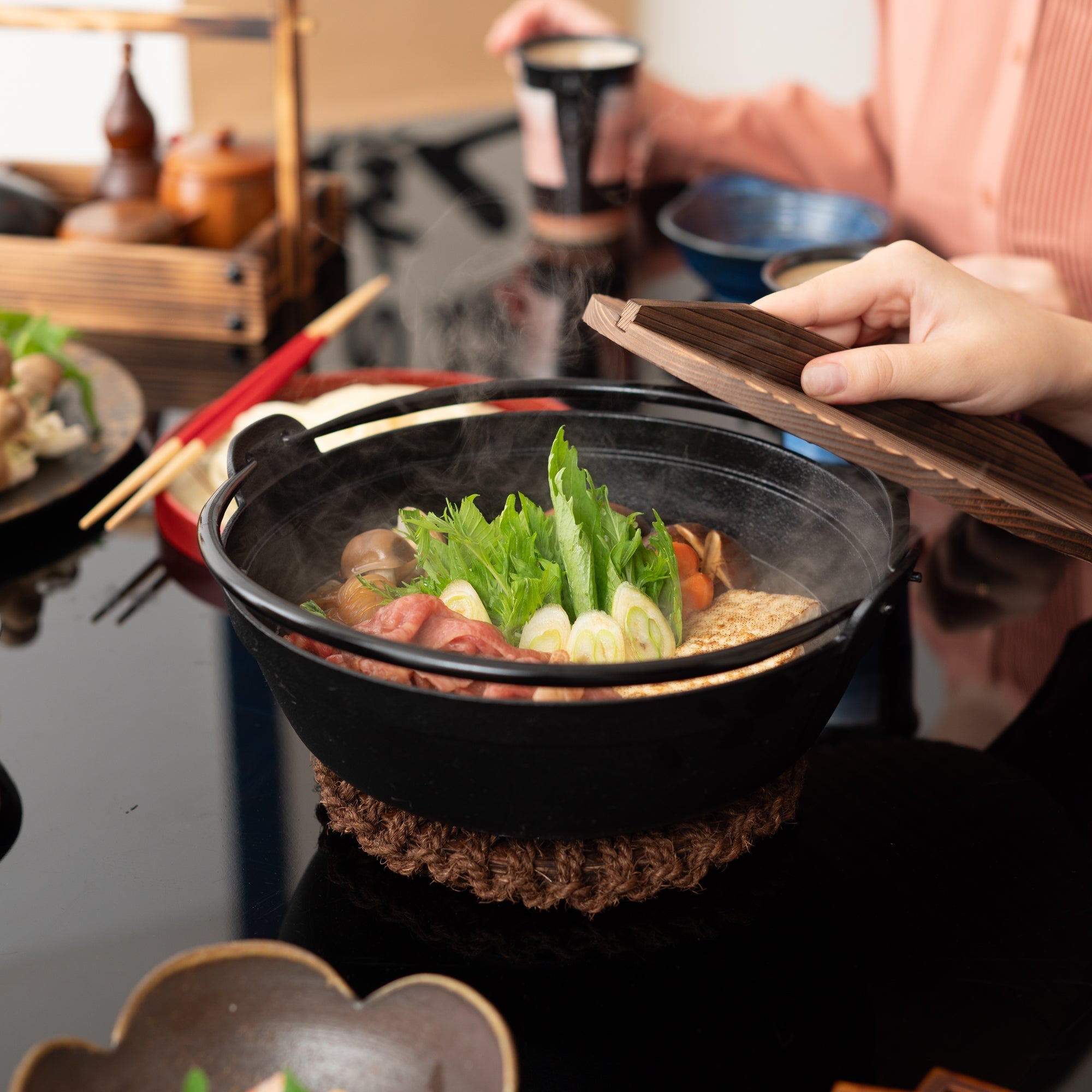 Nambu Ironware Nabe Cast Iron Pot