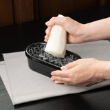 Nichijou - Sahanki Black Banko Daikon Grater - MUSUBI KILN - Quality Japanese Tableware and Gift