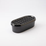 Nichijou - Sahanki Black Banko Daikon Grater - MUSUBI KILN - Quality Japanese Tableware and Gift